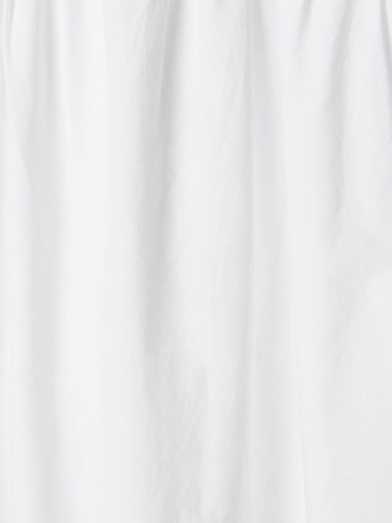 Robe Maxi à Oeillets Sans Manches Col en Coeur