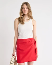 Crew-Neck Racerback Fitted Tank