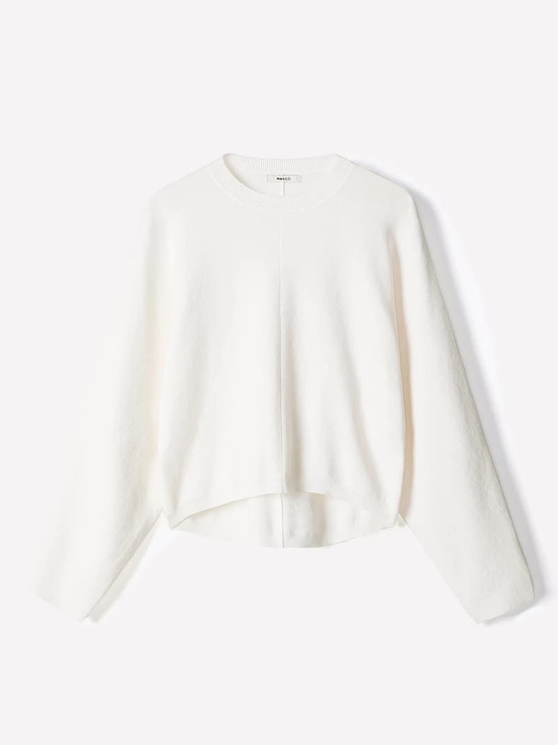 Long-Sleeve Crew-Neck Sweater