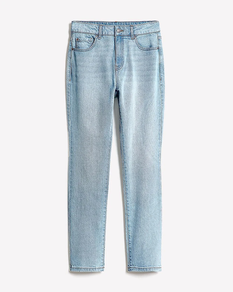 Slim-Leg High-Rise Jeans