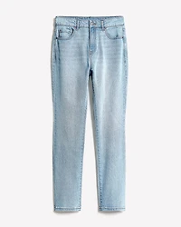 Slim-Leg High-Rise Jeans