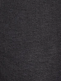 Jeans Gris Foncé à Taille Haute et Jambe Droite