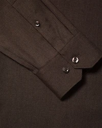 Tailored-Fit Heather Dress Shirt