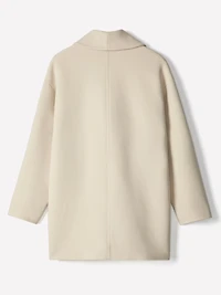 Manteau en Sergé à Boutonnage Double