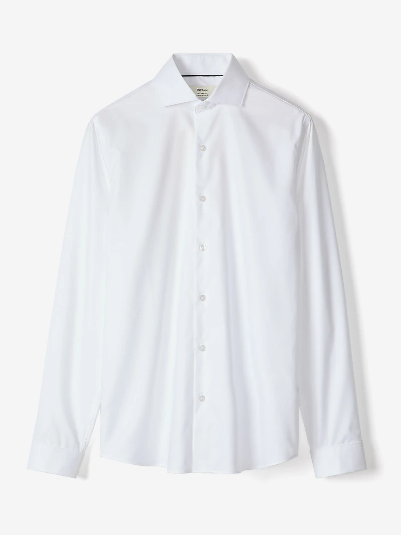 Tailored-Fit Supima Cotton Dress Shirt