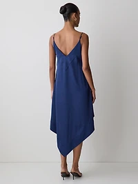 Sleeveless V-Neck Midi Dress
