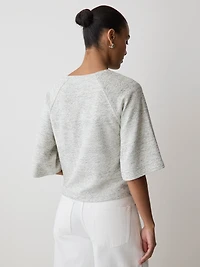 Haut à Manches Longues Raglan et Col Rond