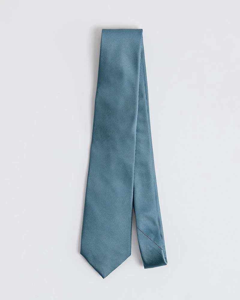 Cravate Régulière Unie Agave