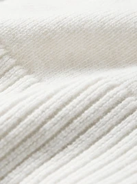 Cardigan en Laine à Manches Longues et Col Rond