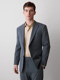 Slim-Fit Blue Suit Blazer