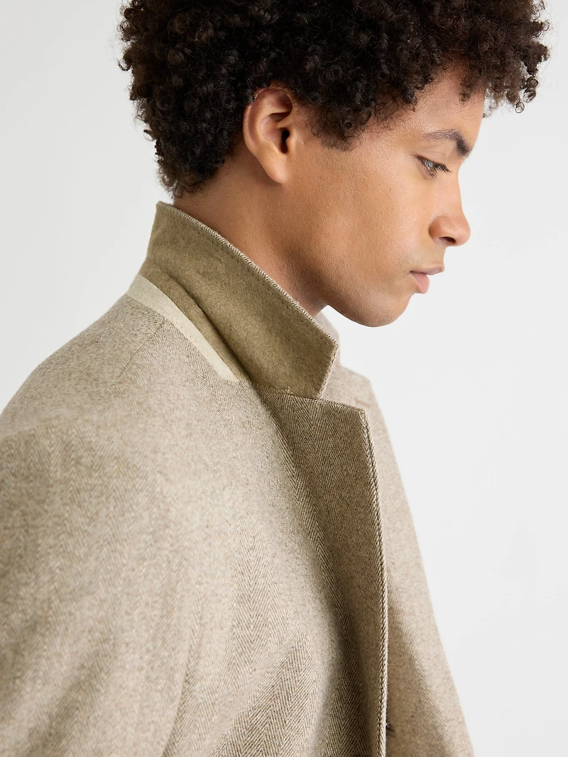 Veston à Chevrons Coupe Étroite