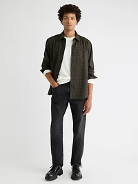 Surchemise à Motif Pied-de-Poule