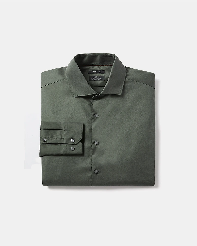 Slim Fit Stretch Dress Shirt