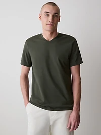 Supima (R) Cotton V-Neck T-Shirt