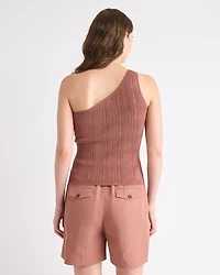 One-Shoulder Bodycon Tank