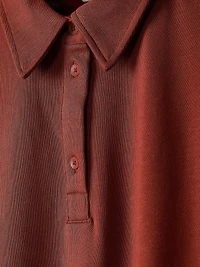 Robe Polo à Manches Courtes