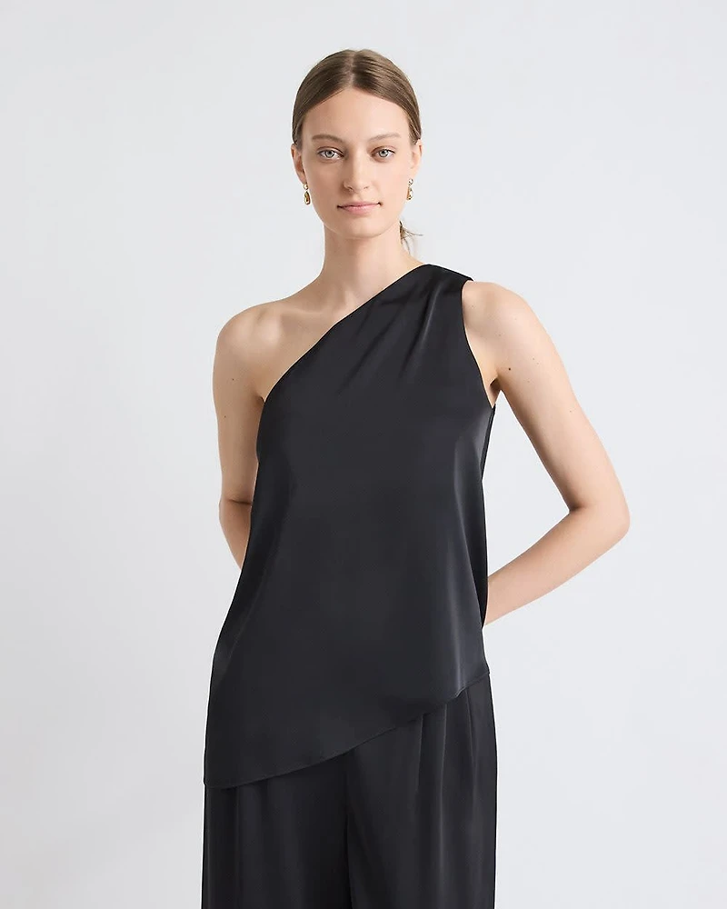 Blouse à Une Épaule