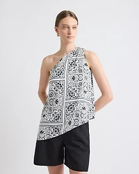 Blouse à Une Épaule