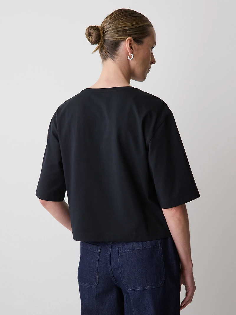 T-Shirt Ample en Coton Supima