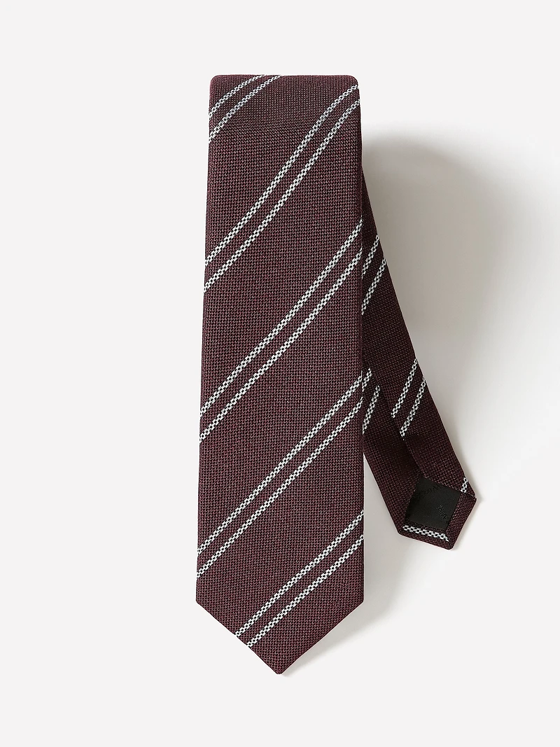 Striped Skinny Tie