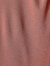 Extended-Sleeve Top with Crossover Draped Mock Neckline