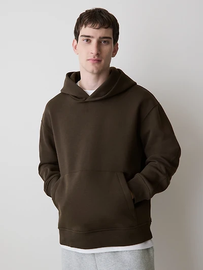 Fleece Hoodie with Kangaroo Pocket