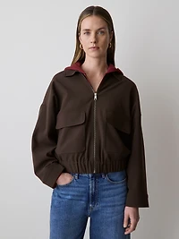 Twill Bomber Jacket