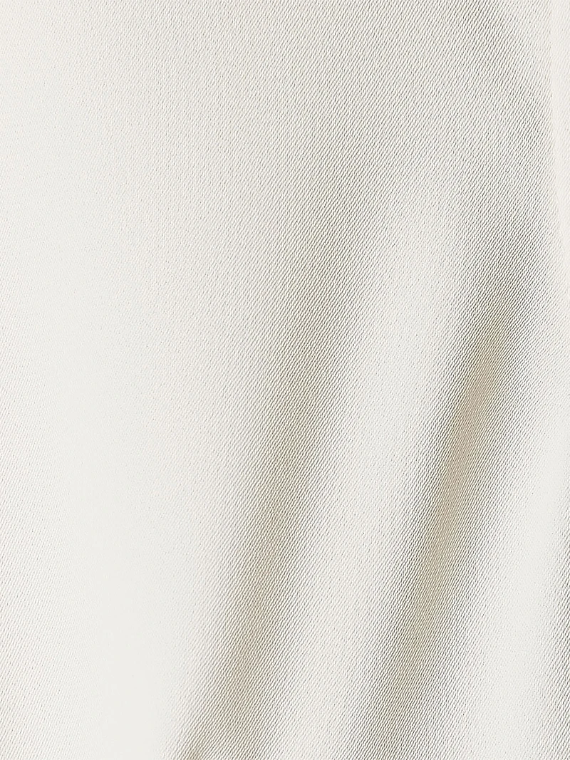 Crew-Neck Satin Cami