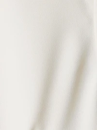 Crew-Neck Satin Cami