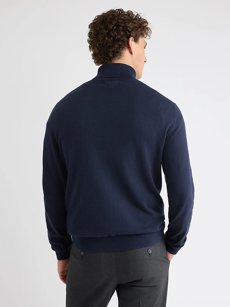 Long-Sleeve Turtleneck Sweater