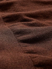 Long-Sleeve Sweater with Johnny Collar