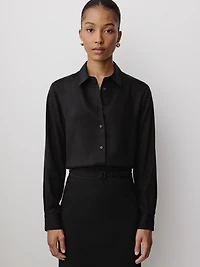 Chemise en Lyocell à Manches Longues