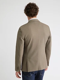 Veston en Tricot Texturé à Coupe Étroite