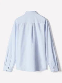 Chemise en Coton Oxford à Manches Longues