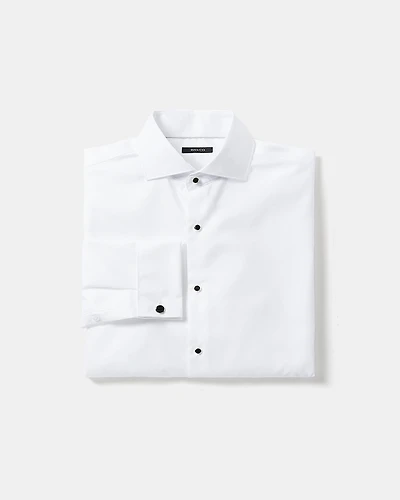 Chemise Habillée Blanche de Smocking