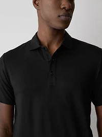 Short-Sleeve Supima (R) Cotton Jersey Polo
