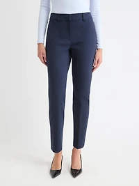 Pantalon Indispensable Signature Cheville à Jambe Étroite et Taille Mi-Haute