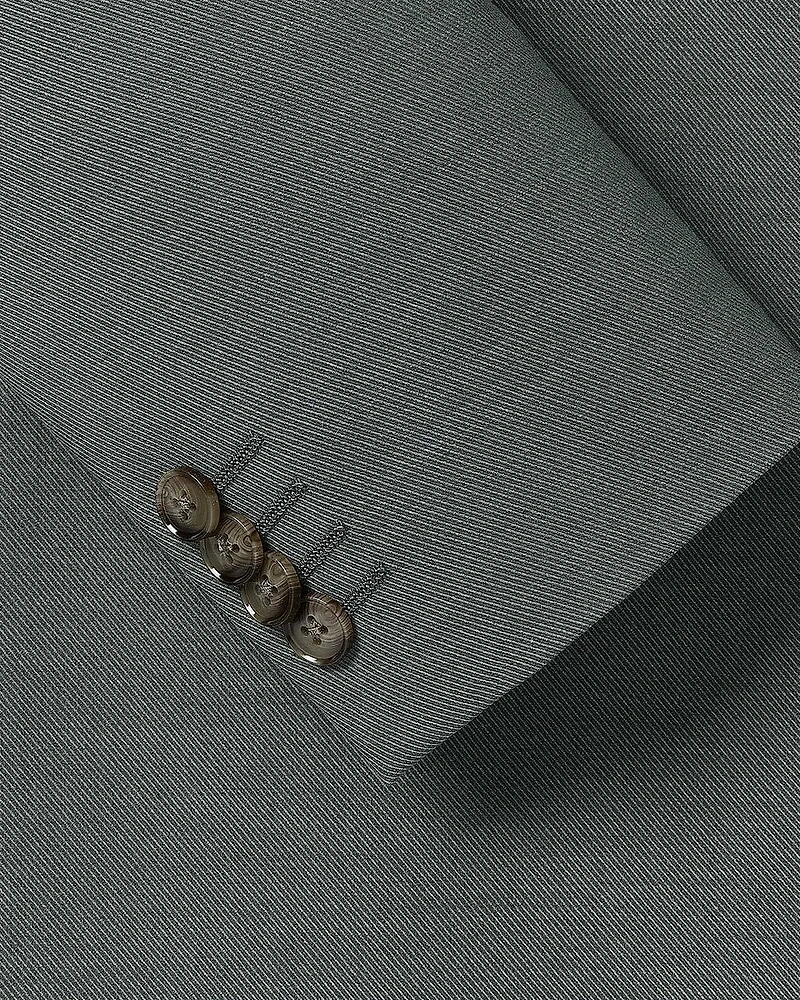 Veston de Complet Agave à Coupe Étroite