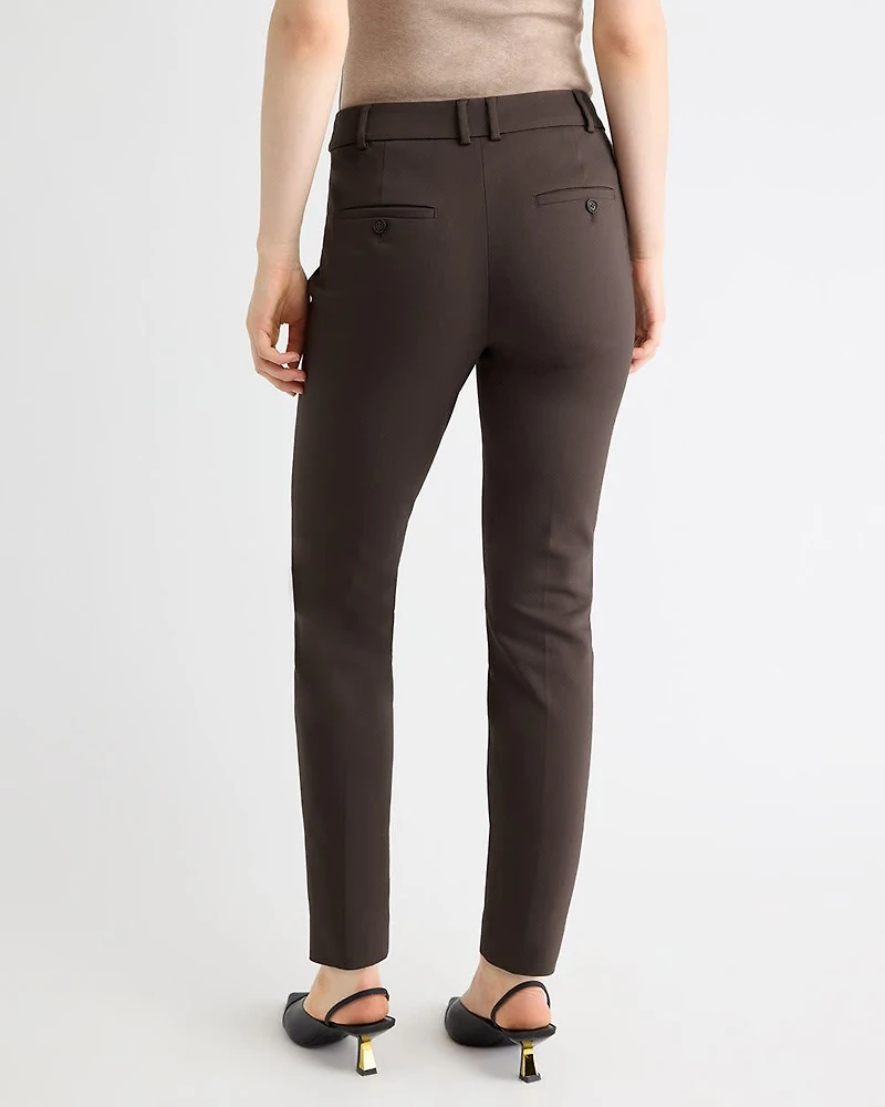 Limitless Mid-Rise Slim-Leg Signature Ankle Pant