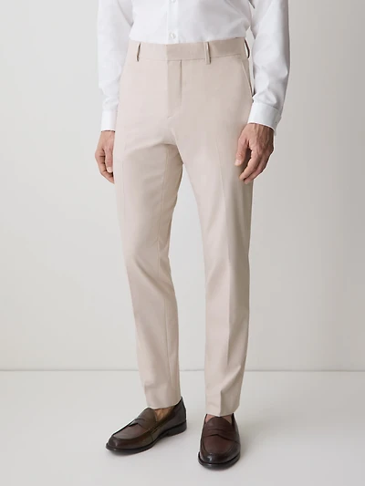 Slim-Fit Light Pink Suit Pant