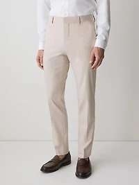 Slim-Fit Light Pink Suit Pant