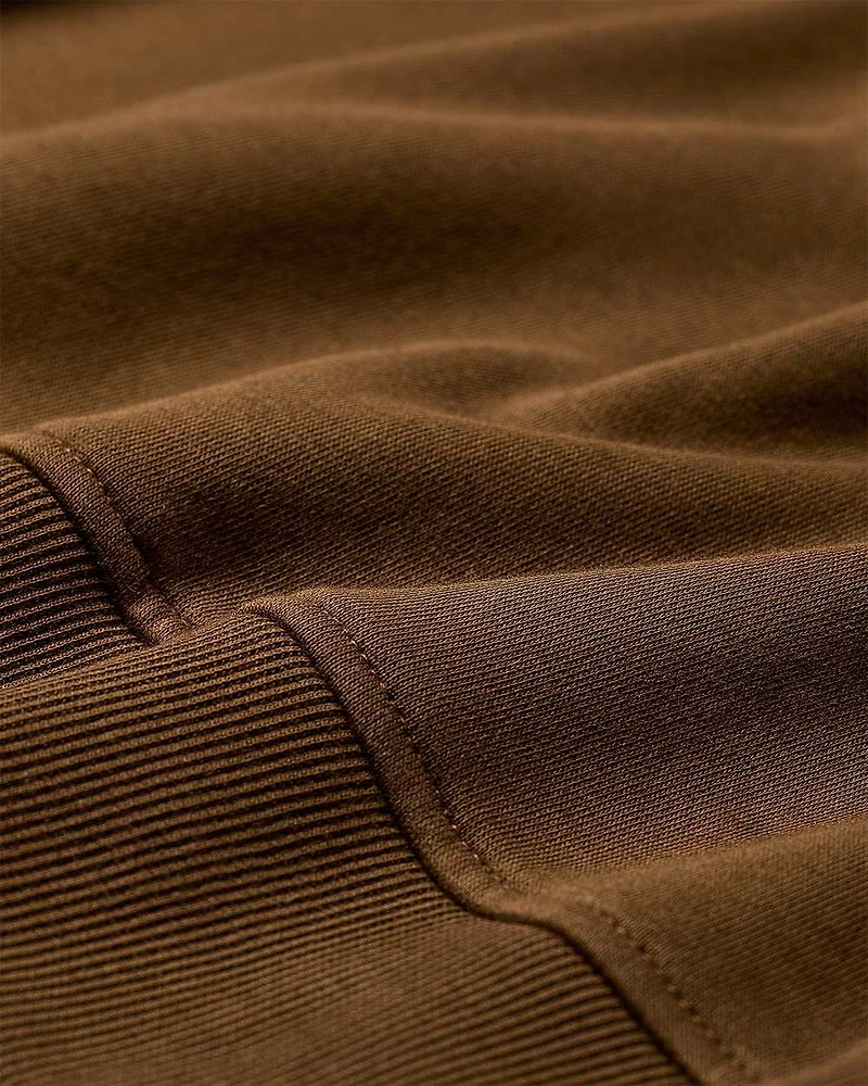 Polo en Molleton à Manches Longues