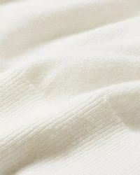 Pull Sans Manches à Col Dégagé