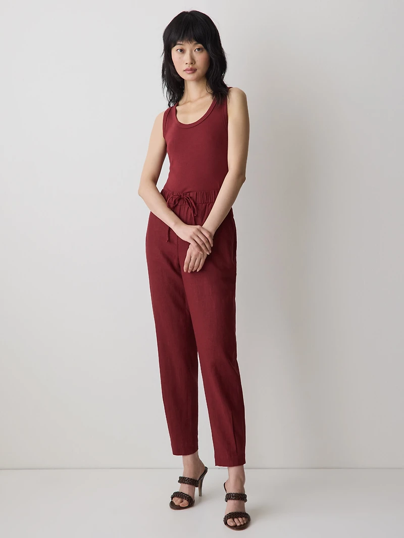 Scoop-Neck Cami with Wide Straps