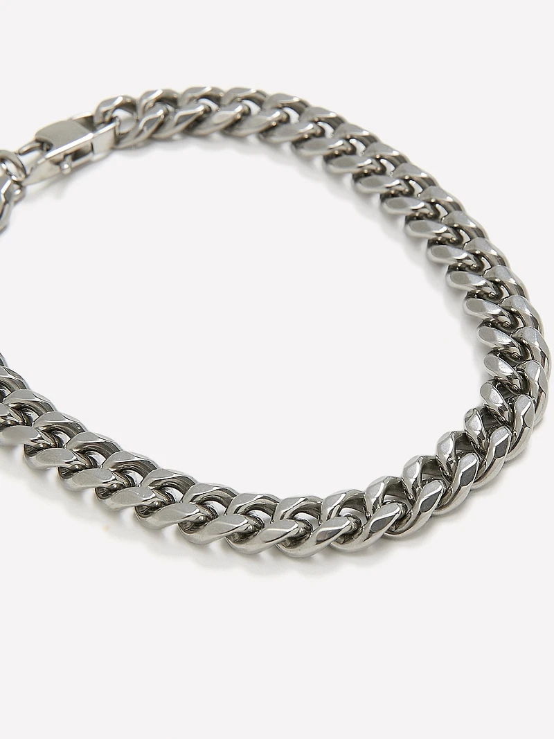 Bracelet Plat en Acier Inoxydable