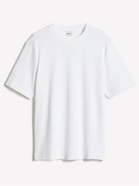 Short-Sleeve Crew-Neck Ribbed Tee