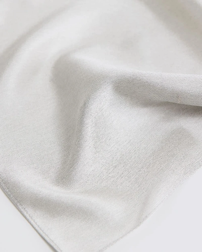 Shiny Solid Handkerchief