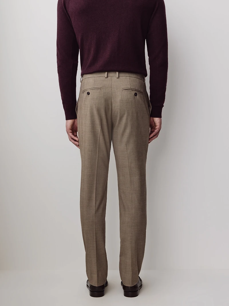 Slim-Fit Prince-of-Wales Pant