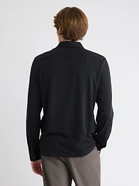 Polo à Manches Longues en Coton Supima (R)