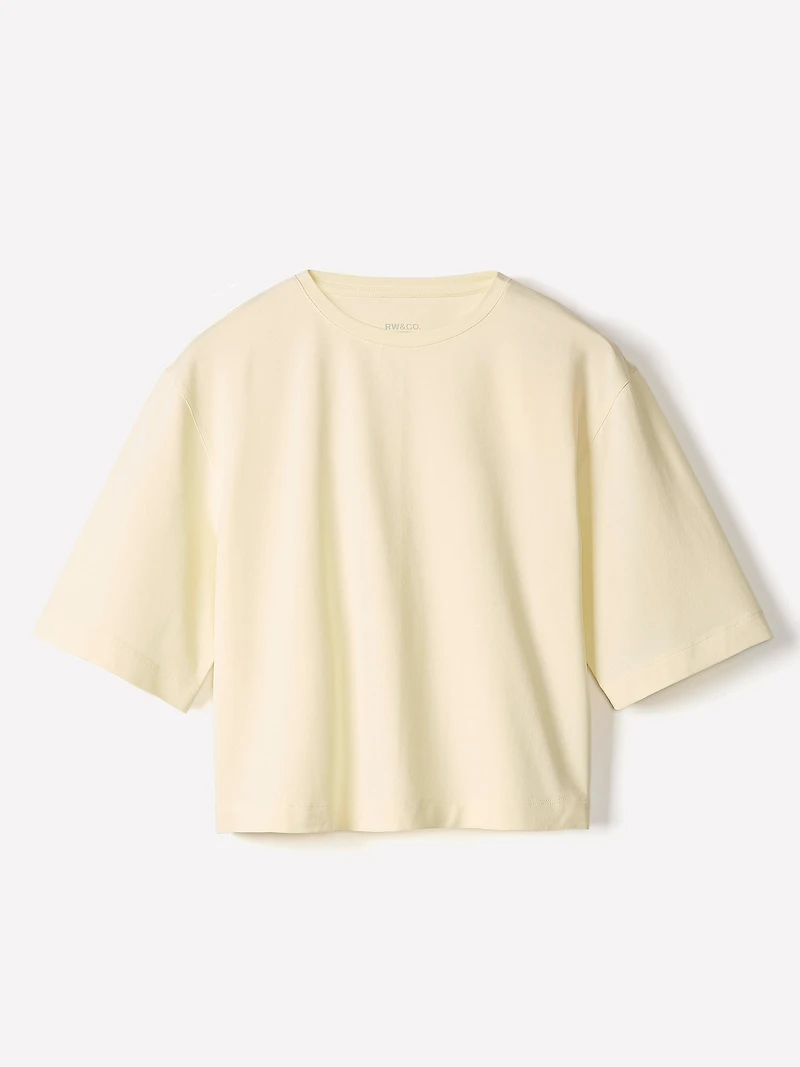 T-Shirt Ample en Coton Supima